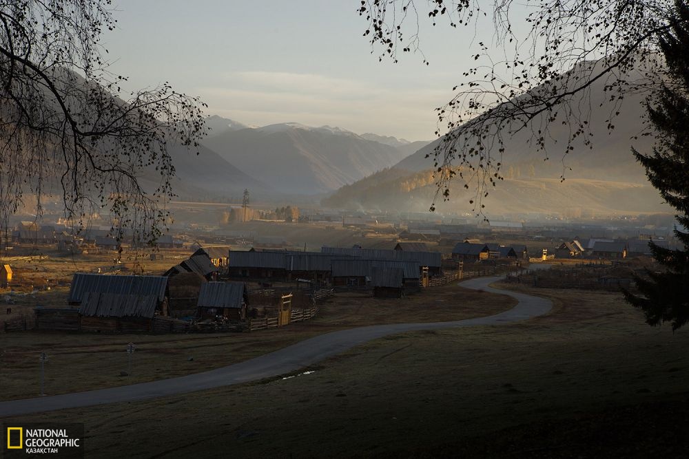 Қомқанас ауылы.