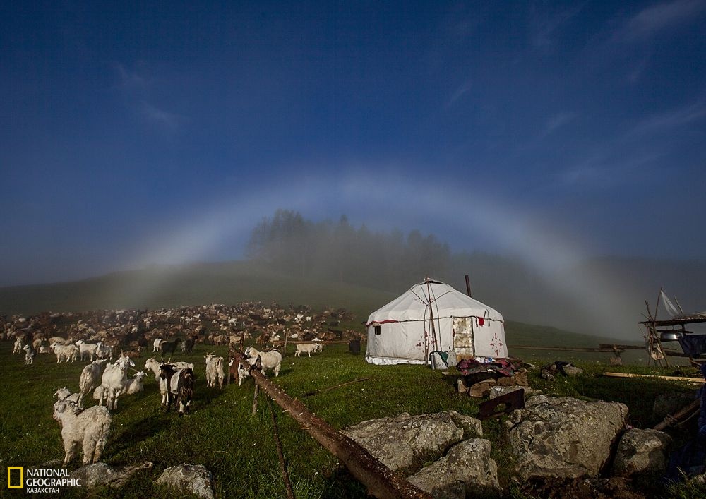 Жеменей ауданының Қараөткел жайлауы.